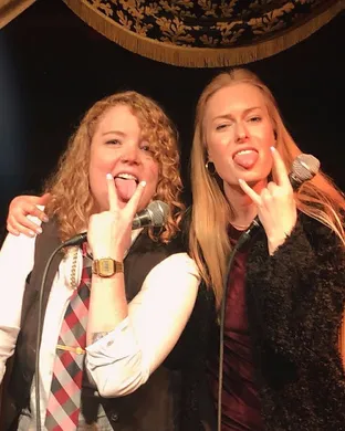 Two Dykes and a Mic Cleveland